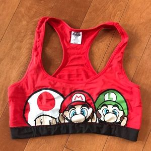 Mario sports bra